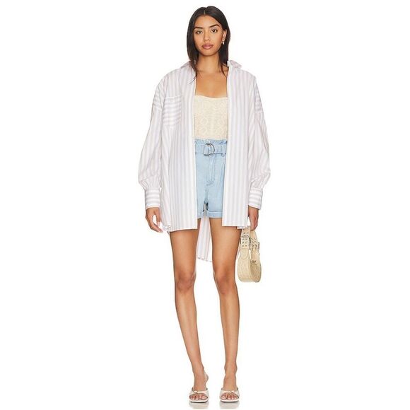 Paige NWT Pleated Carly Shorts in Kokomo Size 30 - Picture 2 of 5